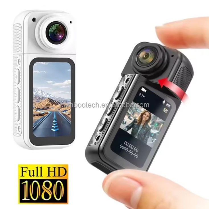 S70 2-7k Thumb Action Spor Kamerası Küçük Gövdeli Mini Spor Aksiyon Kamerası Wifi Manyetik Açık Hava Sürüş Bisiklet Ve Motosiklet Video Vlog Kamerası